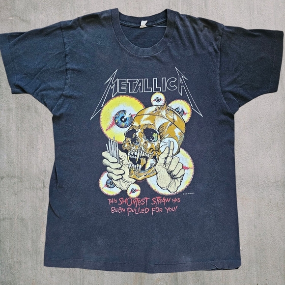 Vintage 88 Metallica x Pushead Shirt